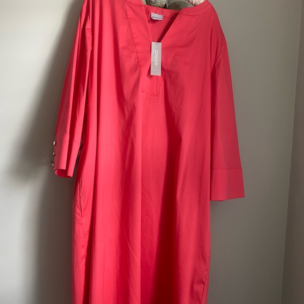 Chicos size 3 (xl) coral